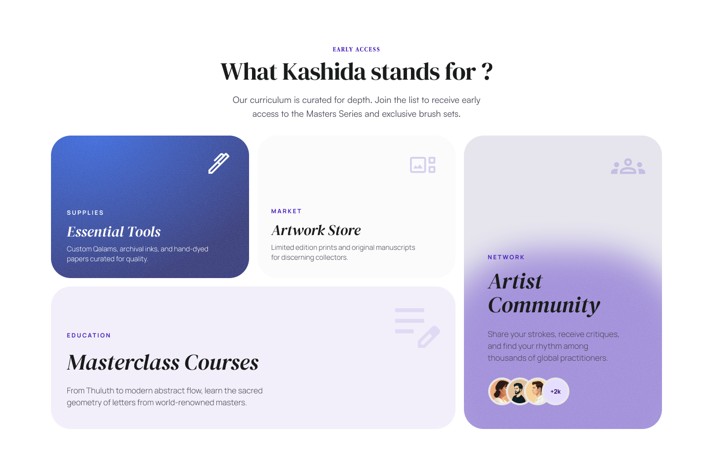 kashida landing page  project detail 2